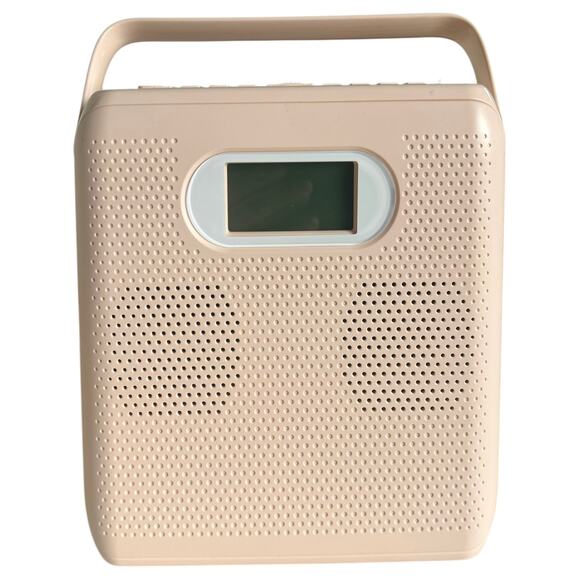 Portable CD Radio Player Aux Bluetooth FM MP3 Battery Operated - Picture 2 of 8